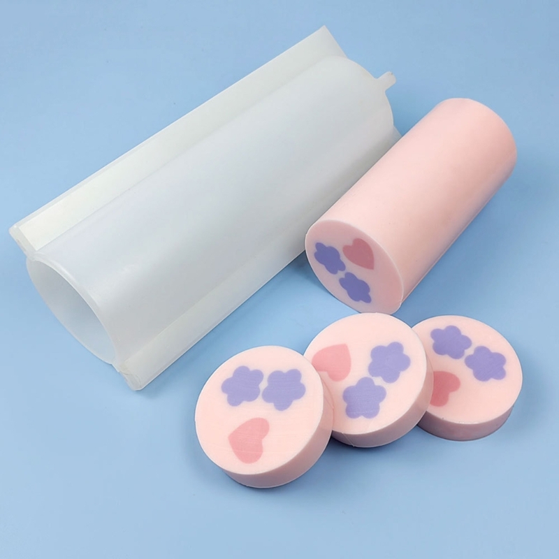 Candle Making For Kids - Large Cylinder Silicone Mold Mousse Cake
