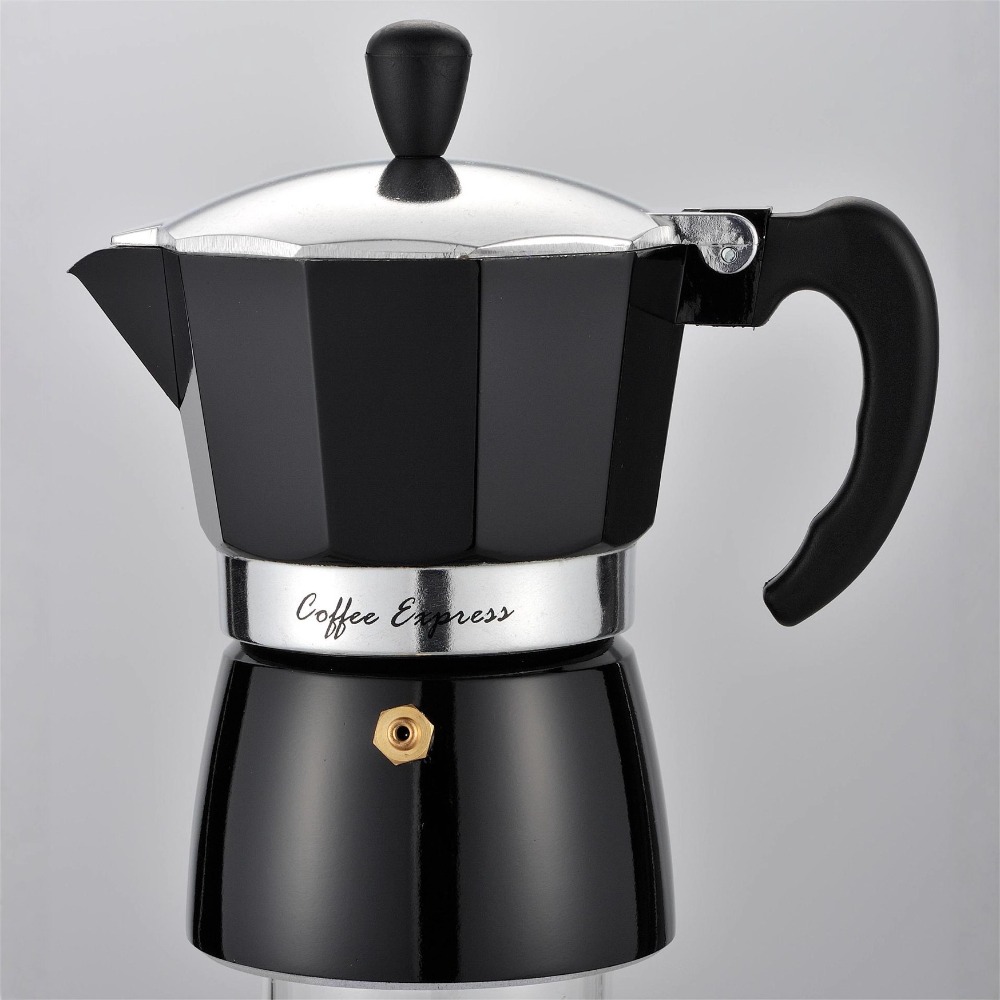 Pour Pot Aluminum - Moka Pot for Home Use Small