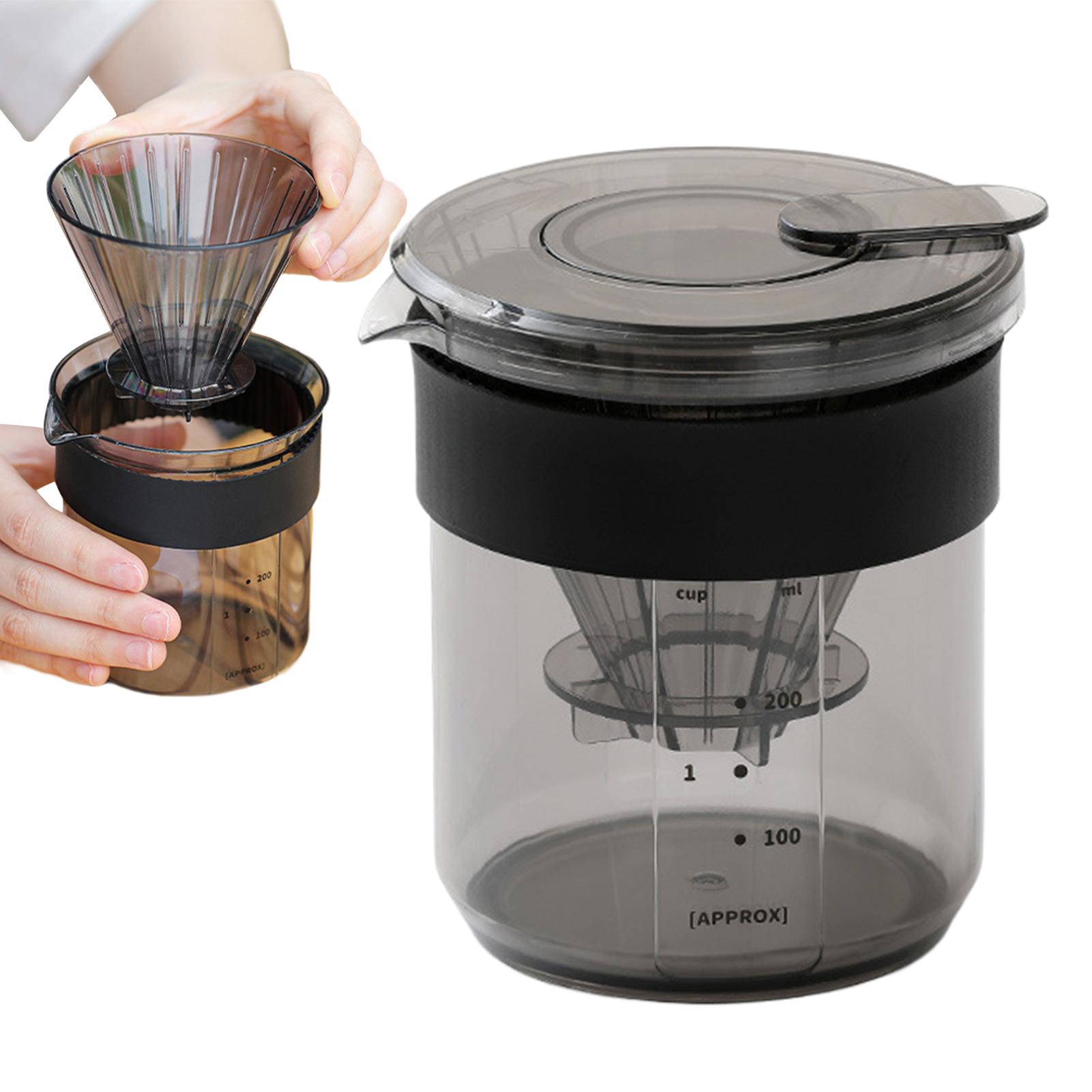 Pour Pot Aluminum - Pour Over Coffee Maker Three in