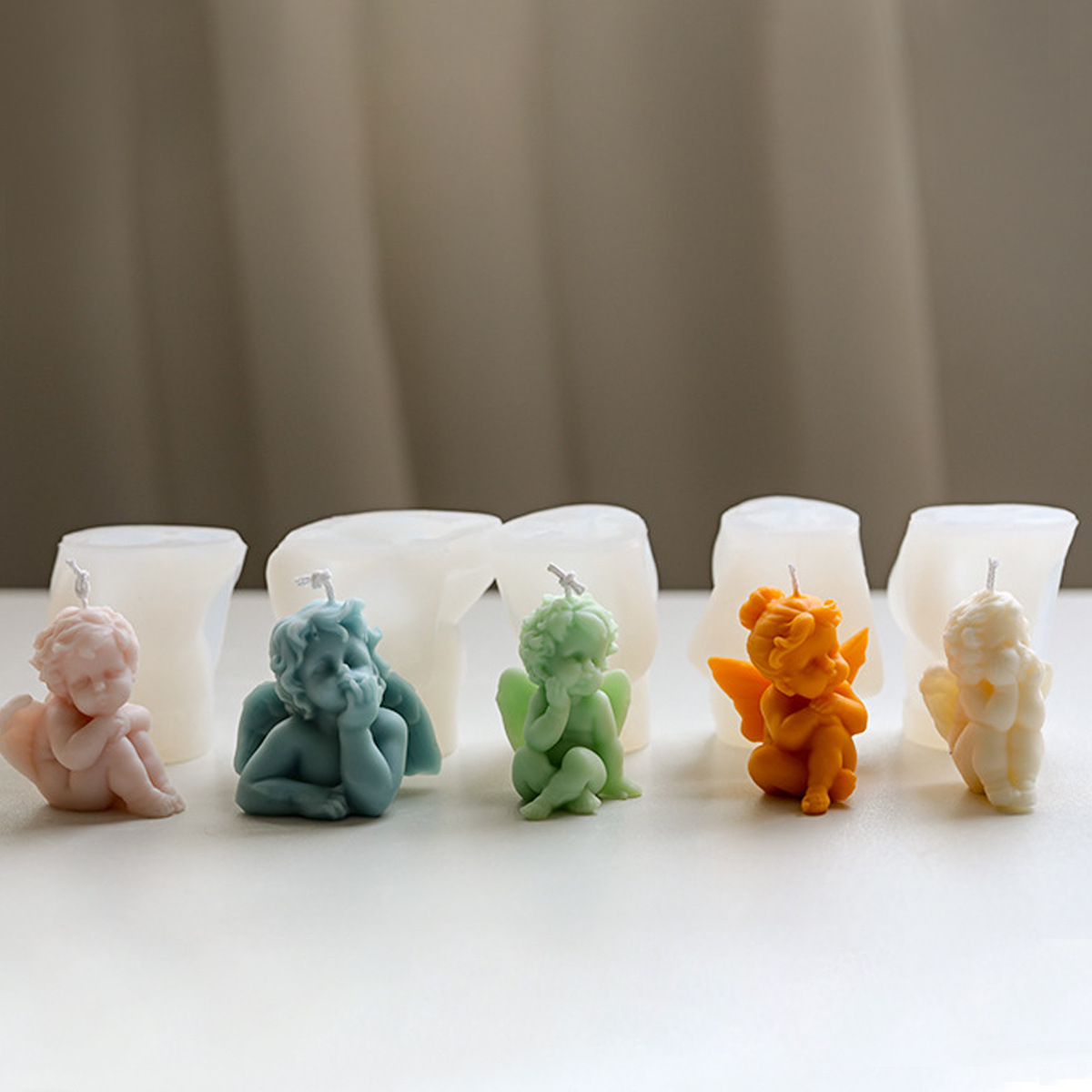 3D Lovely Angel Kids Candle Si - огляд і ціна Candle Making For Kids