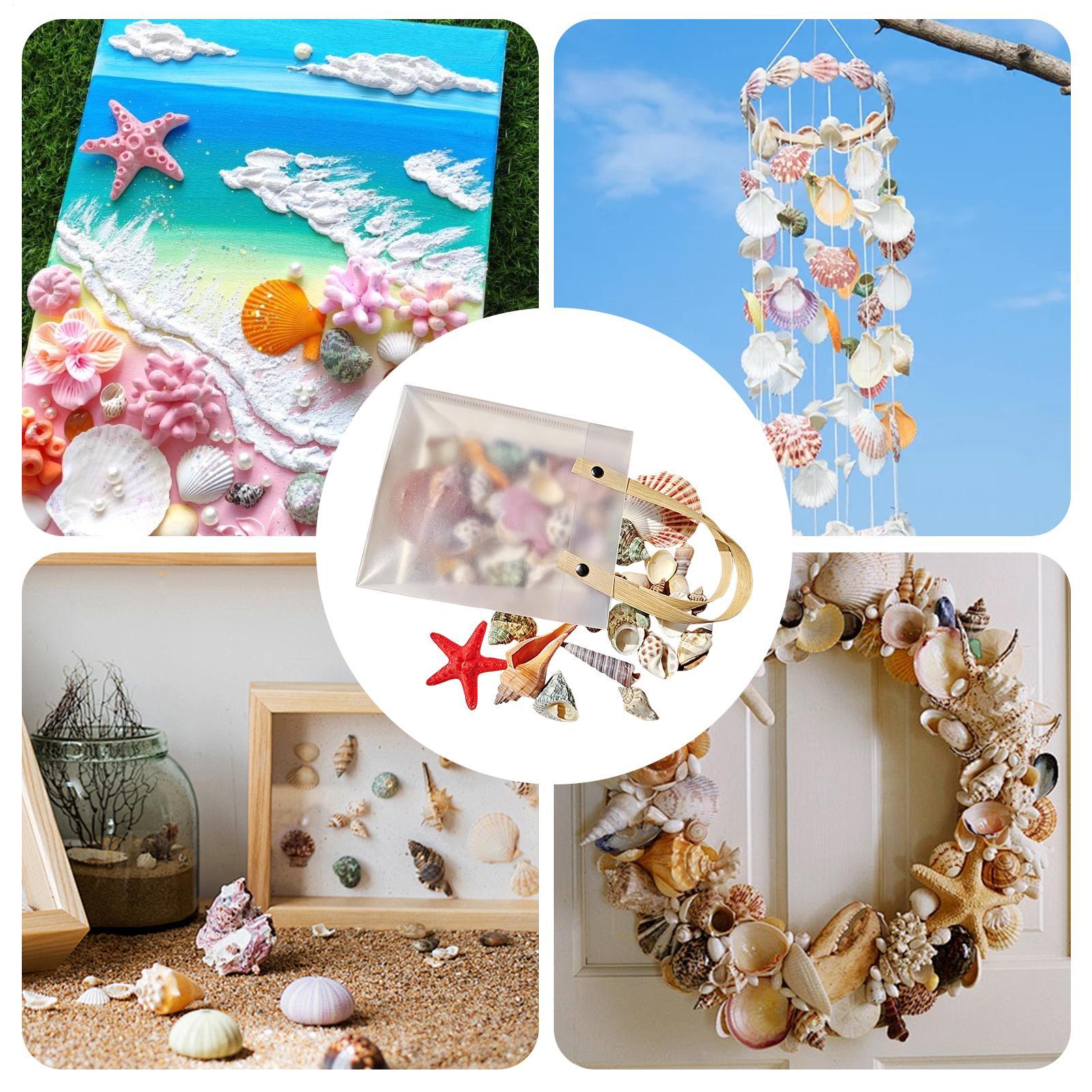 Tiny Shells Natural Sea Theme  - огляд і ціна Candle Making For Kids