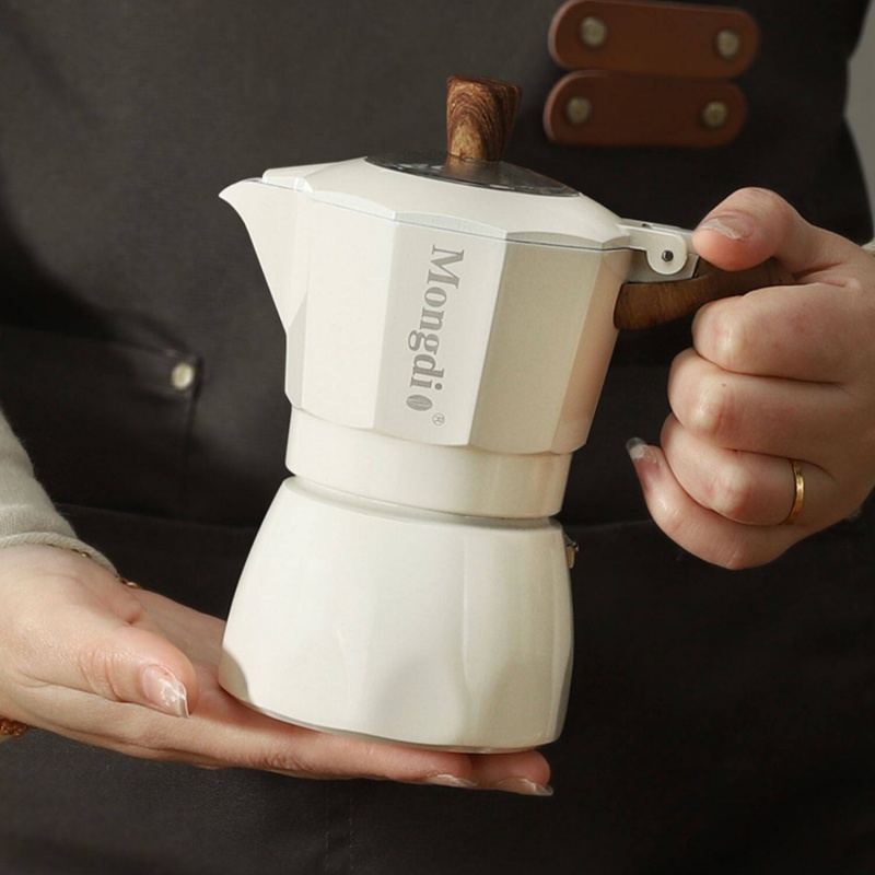 Mongdio Double Valve Moka Pot  - огляд і ціна Pour Pot Aluminum