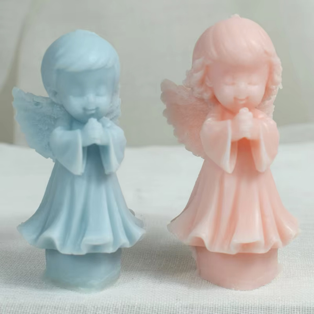 Winged Angel Silicone Candle M - огляд і ціна Candle Making For Kids