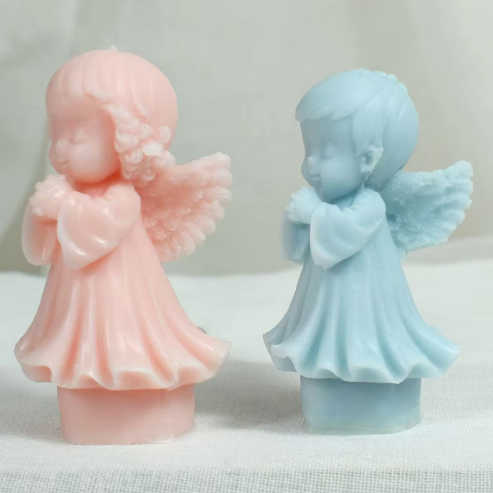 Winged Angel Silicone Candle M - огляд і ціна Candle Making For Kids