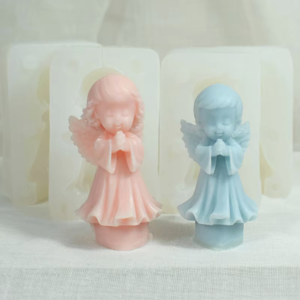 Winged Angel Silicone Candle M - огляд і ціна Candle Making For Kids