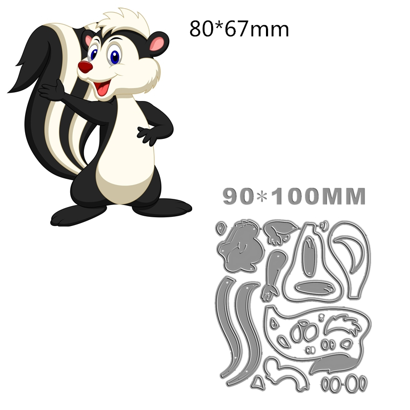 New Cartoon Skunk Boys Metal C - огляд і ціна Candle Making For Kids