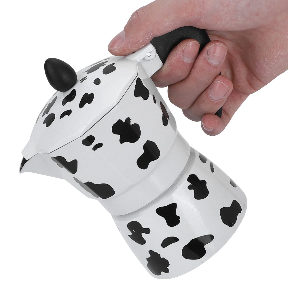 Coffee Brewing Milk Cow Color  - огляд і ціна Pour Pot Aluminum