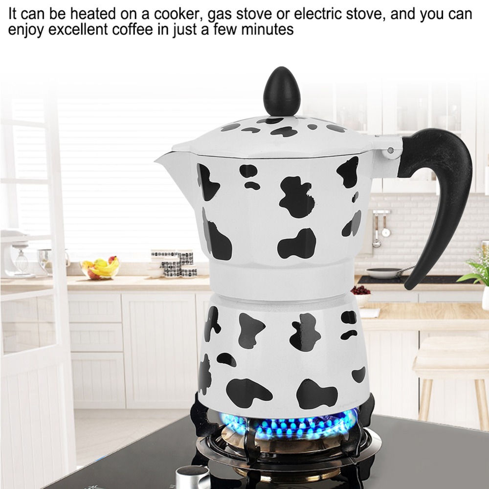 Coffee Brewing Milk Cow Color  - огляд і ціна Pour Pot Aluminum