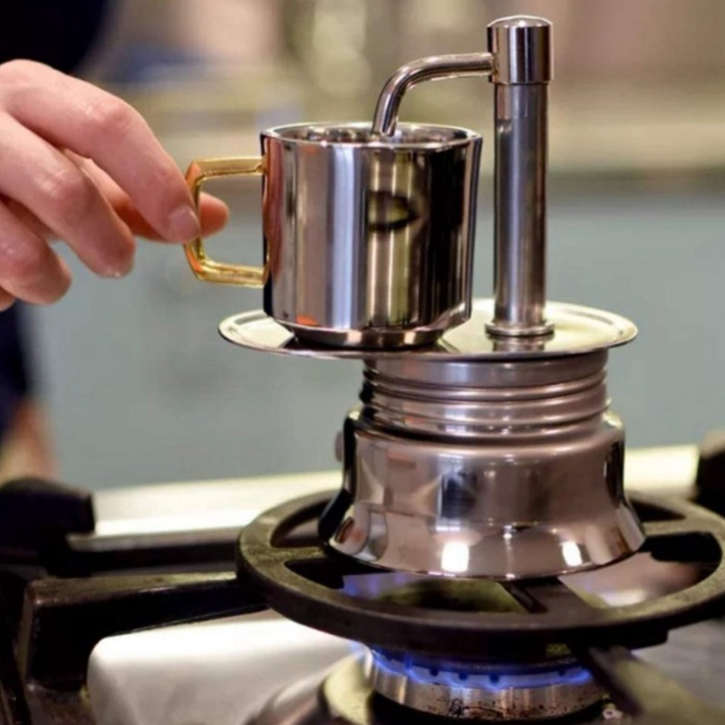 Single Spout Mocha Pot Stainle - огляд і ціна Pour Pot Aluminum