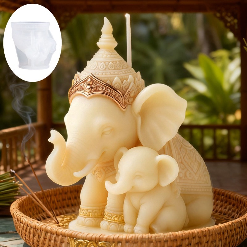 Thai Mother Child Elephant Aro - огляд і ціна Candle Making For Kids