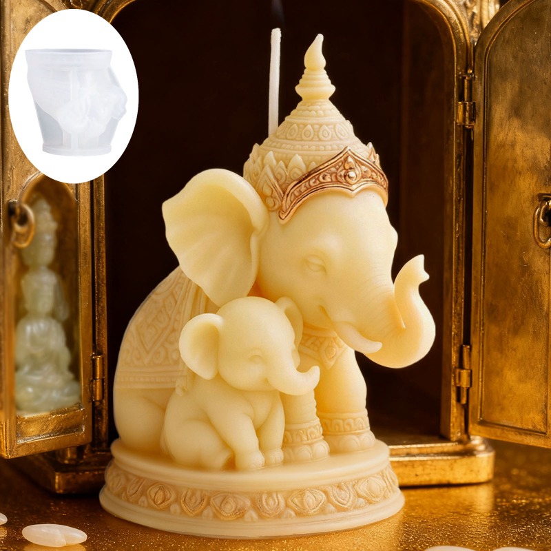 Thai Mother Child Elephant Aro - огляд і ціна Candle Making For Kids