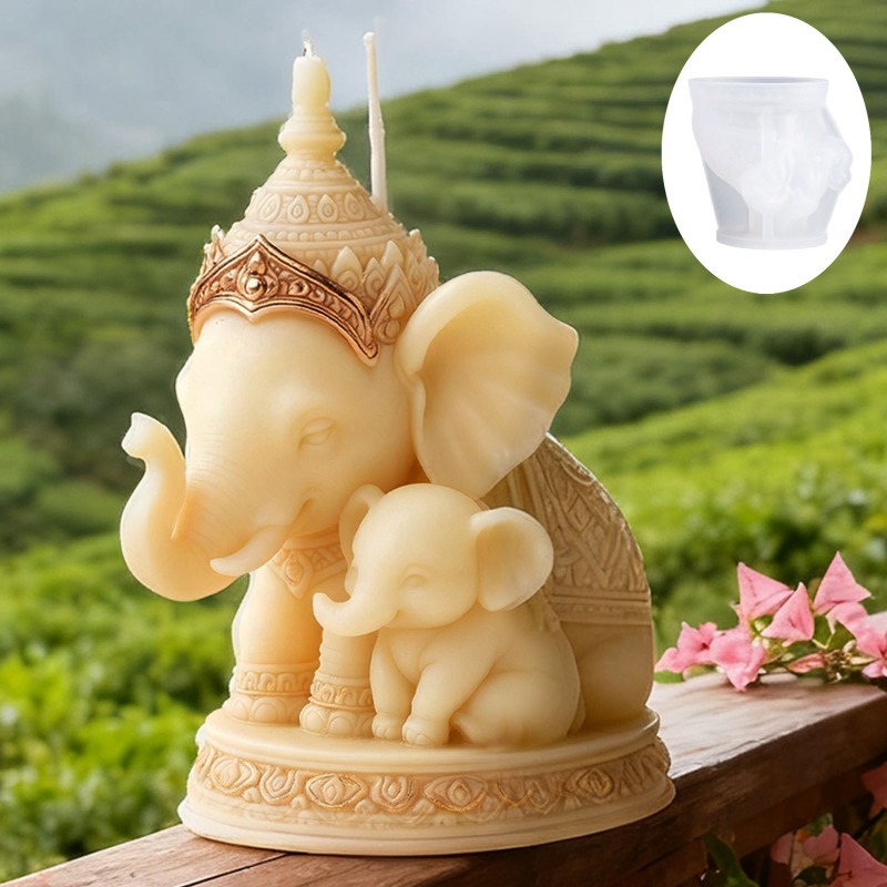 Thai Mother Child Elephant Aro - огляд і ціна Candle Making For Kids