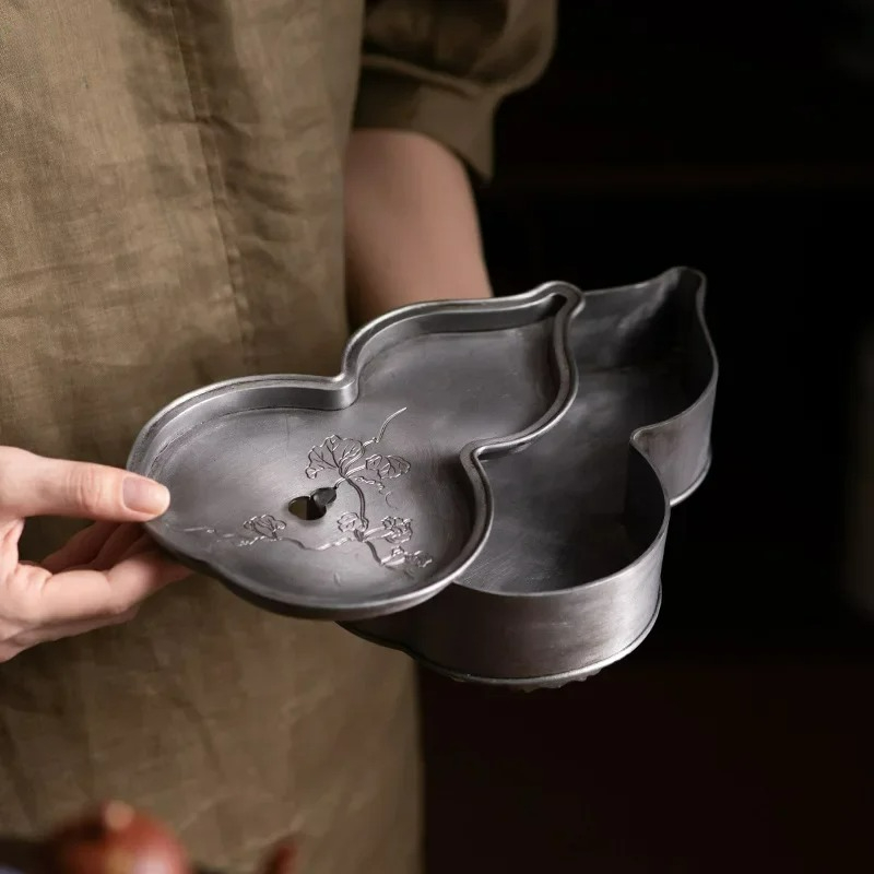 Gourd Ancient Tin Old Pot Tray - огляд і ціна Pour Pot Aluminum
